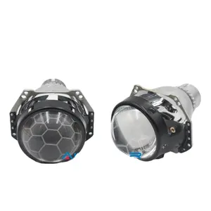 3Inch Flyeagle Honeycomb HID Bi Xenon Projector Lens H4