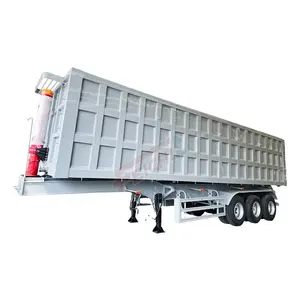 FEICHI Marca 4 5 Eixo 40 Ton 60 Ton 70t Pedra Transporte Utilitário Equipamento de inclinação Caminhão semi-reboque de carga basculante