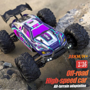 SCY-16101 16102 Hyper Go 1/16 Scale 4X4 RC Monster Truck 4WD RTR Moteur à balais en carbone Voiture télécommandée 38KM/H - Product Image 3
