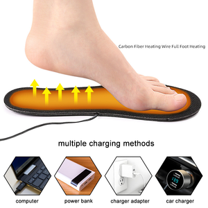 Semelles chauffantes électriques pour l'hiver, soin des pieds, <span class=keywords><strong>ski</strong></span>, sports <span class=keywords><strong>de</strong></span> plein air, coussinets chauffants pour <span class=keywords><strong>chaussures</strong></span>, <span class=keywords><strong>chauffe</strong></span>-semelles pour des pieds confortables - Product Image 2