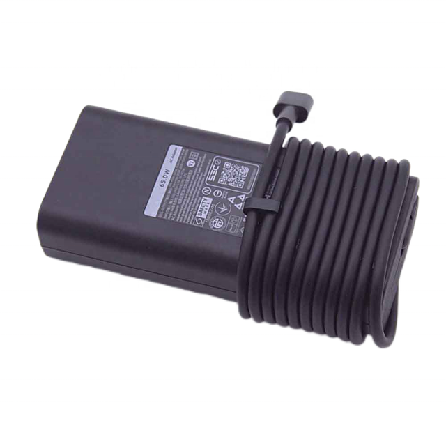 Laptop Charger Power Adapter 65W 20v Type c FFX65W LA65NM190 LPS 0VT148 Universal FIVE OVAL Wholesaleac Adapter for dell