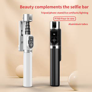 Palo de selfi inalámbrico con <span class=keywords><strong>Bluetooth</strong></span>, Mini trípode extensible, monopié de relleno con luz, obturador remoto para teléfono IOS y Android, novedad de 2022 - Product Image 4