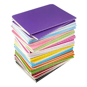 günstiges Reisebuch Einkaufsliste Mini-Taschennotizbuch Magazin tragbare kinderfarbene Notizbänder im Großgebinde