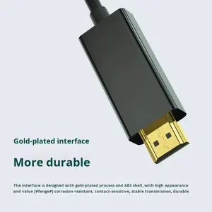Câble adaptateur Displayport mâle vers <span class=keywords><strong>hdmi</strong></span> mâle de haute qualité 1.8m 4k et câble Displayport vers <span class=keywords><strong>hdmi</strong></span> <span class=keywords><strong>3m</strong></span> pour ordinateur portable - Product Image 4