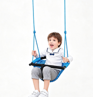 Harnais de sécurité en plastique Ropecube pour balançoire d'enfant de 3 ans, corde réglable, utilisation intérieure/extérieure, jardin, maternelle, trampoline