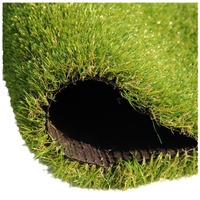 Vente en gros terrain de football projet clôture 25mm artificiel automne couleur simulation de pelouse tapis extérieur