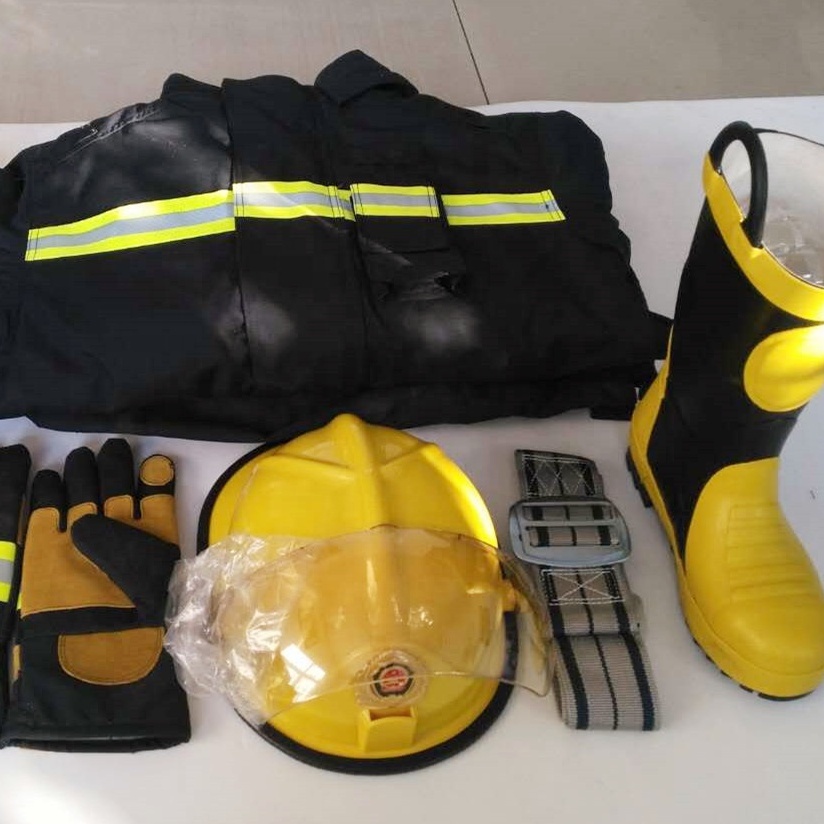 Traje bombero полный комплект огонь комплект Пожарный Костюм pompier огнестойкий огнеупорный EN469 костюм