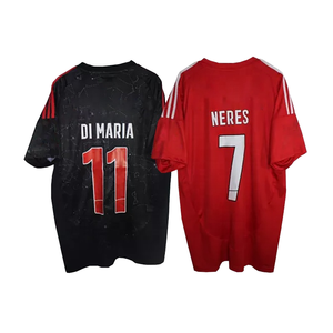 เสื้อฟุตบอลเรโทรเบลลิงแฮมปี 2006 แบบสั่งทำขายส่งสำหรับผู้ชาย สีขาว โพลีเอสเตอร์ 100% แห้งเร็ว ตัดเย็บด้วยเครื่องจักร - Product Image 2