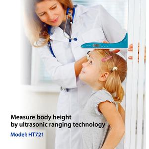 Bilancia per altezza Camry bilancia digitale per altezza e peso strumento di misurazione dell'altezza ad ultrasuoni misuratore di misurazione elettronico - Product Image 2