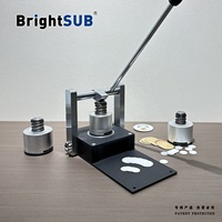 Outils de poinçonnage manuels pour disques ronds en aluminium BrightSUB, matrices de poinçonnage circulaires compactes pour tôles, actionnées à la main, Longstar