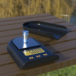 Báscula <span class=keywords><strong>de</strong></span> Bolsillo Electrónica <span class=keywords><strong>de</strong></span> Acero Inoxidable, Báscula Digital con Pantalla LCD, Calculadora <span class=keywords><strong>de</strong></span> Medición <span class=keywords><strong>de</strong></span> Peso, Precisión <span class=keywords><strong>de</strong></span> 0.001g, Funciona con Batería - Product Image 5