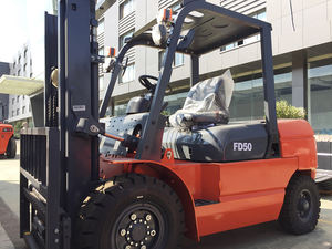 Elevador de horquilla estable más seguro, doble rueda delantera, 5 toneladas, <span class=keywords><strong>6</strong></span> toneladas, 7 toneladas, carretilla elevadora diésel en venta - Product Image 5