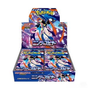 Boîte de présentation de boosters Pokémon TCG japonais MEGA M4 Ninja Sprinter sous licence officielle à 100 % - 30 paquets par boîte, 12 boîtes par carton - Product Image 1