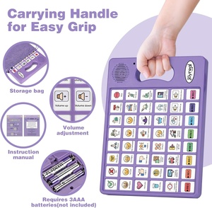 Dispositivo AAC per Autismo, Strumenti di Comunicazione Non Verbal per Terapia del Linguaggio e Riabilitazione da Ictus, Tablet di Comunicazione per Bambini - Product Image 5