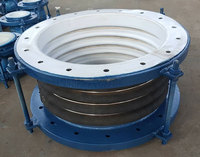 Junta de Expansión de Goma Revestida de PTFE, Conexión Flexible, Brida de Alta Presión, Resistente a Químicos, Utilizada con Otros Materiales