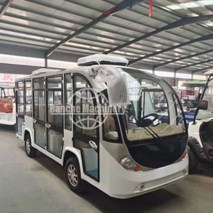 Autobús Turístico Eléctrico Cerrado de 96V 20Kw con Motor AC, 4-17 Asientos, Batería de Plomo-Ácido, Velocidad Máxima de 60km/h, Tiempo de Carga de 5-7h - Product Image 1
