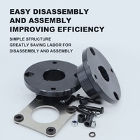 Accouplement de disque flexible fabriqué en usine, conception rigide en acier standard pour transmission de puissance, OEM, alésage 10 mm, 1000 tr/min