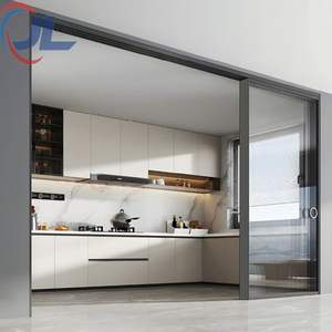 <span class=keywords><strong>Porta</strong></span> Automatica <span class=keywords><strong>a</strong></span> <span class=keywords><strong>Battente</strong></span> in Vetro con Design <span class=keywords><strong>a</strong></span> <span class=keywords><strong>Specchio</strong></span> Nero in Lega di Alluminio ad Alta Resistenza - Product Image 5