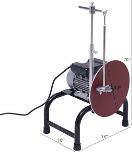 Affûteur de lames électrique professionnel durable 110V 550W pour tondeuses à moutons/chèvres, ciseaux et cisailles à laine - Meuleuse en acier à grain fin - Product Image 2