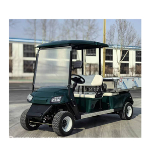 Kinghike Nuevo carrito de golf eléctrico de 8 plazas 5kW Motor 48V 4WD alimentado por batería EEC/Dot Material Plástico certificado - Product Image 1