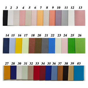 1.5mm <strong>Thickness</strong> <strong>PU</strong> Artificial <strong>Leather</strong> with Pearl Lychee Pattern for Outdoor Shoes and Bags Synthetic <strong>Leather</strong> - Product Image 6