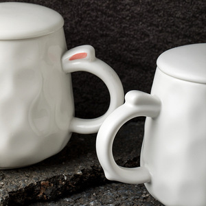 Customizable Ceramic <b>Mug</b> with Logo Printing Minimalist Design for Business Gifts and Giveaways - Product Image 5