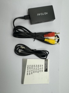 Convertisseur vidéo audio HD vers AV compatible HDMI vers AV/RCA, prend en charge PAL/NTSC - Product Image 6