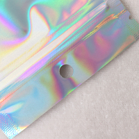 Op maat gemaakte voedselverpakkingszakken, ziplock zakken, laserfolie, geurdicht, kinderveilig, 3.5G Mylar zakken