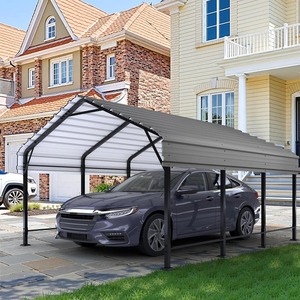 Offre Spéciale : Kits de <span class=keywords><strong>Carport</strong></span> et Gazebo en Aluminium Personnalisés, Style Moderne et Simple avec Toit Arqué Extérieur pour Stationnement de Voitures et Garages - Product Image 1