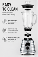 Blender Komersial Profesional Berdaya Tinggi Multifungsi untuk Toko Minuman Grosir