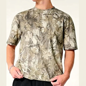 Camisa de Caza RICSA INTERNATIONAL para Hombre, Manga Corta, 100% Algodón, Transpirable, para Invierno y Actividades al Aire Libre, Tela Personalizada - Product Image 1