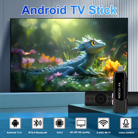 Pabrik Produsen TV Stick Android 13.0 Berkualitas Tinggi MX10 F4 2+164K Wifi 2.4G Android TV STICK