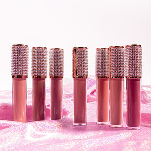 Gloss à lèvres <span class=keywords><strong>repulpant</strong></span> personnalisé avec crayon à lèvres, coffret marque privée pour rouges à lèvres longue tenue, <span class=keywords><strong>rouge</strong></span> à lèvres nude le plus vendu - Product Image 3