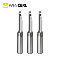 WENCERL Anti-Vibrations-Bohrstange mit kleinem Innendurchmesser 25 mm 6 mm MVR Endflächen-Bohr- und Nutfrässtange aus Vollhartmetall für CNC-Bearbeitung