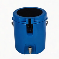 Glacière isotherme portable de haute qualité, souple, rotomoulée, en PE, étanche, avec logo personnalisé, pour promotion alimentaire, moderne, capacité 2 gallons, pour 5 jours