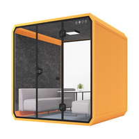 Cabine insonorisée portable personnalisée pour les conférences, cabine de travail insonorisée, cabine audiométrique