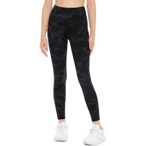 FOXA Leggings de sport pour filles, pantalons de yoga athlétiques extensibles à taille haute avec poches, taille 6-8 - Product Image 1