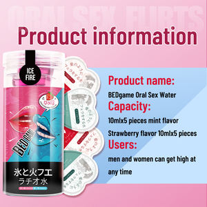 <span class=keywords><strong>Lubrifiant</strong></span> comestible en gros, expérience de sensation double : <span class=keywords><strong>lubrifiant</strong></span> oral glacé et chauffant, gel <span class=keywords><strong>lubrifiant</strong></span> à base d'eau aromatisé - Product Image 4