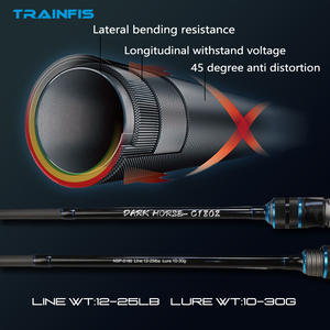 <span class=keywords><strong>Canne</strong></span> à pêche FUJI 1,8m 2,1m 2,4m en carbone haute performance pour spinning et baitcasting, avec guides FUJI, idéale pour le voyage, <span class=keywords><strong>10</strong></span>-<span class=keywords><strong>30g</strong></span> - Product Image 2