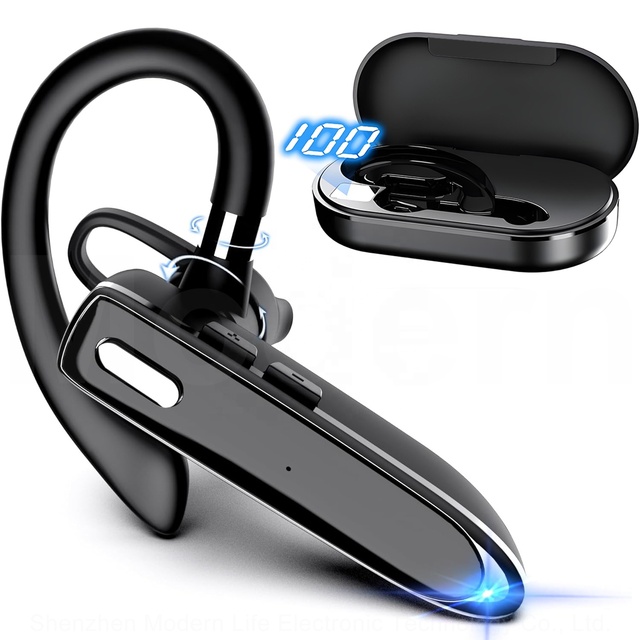 YYK-530 Stereo Mini Sports Earbuds Super Long Music Time Business Ear-hook Ture Wireless Earphones with Waterproof