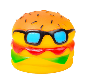 2025 nuovo suono che rende realistico Hamburger Hamburger cucciolo Pet Dog che allena Cheeseburger giocattoli squittiscono giocattolo da masticare - Product Image 6