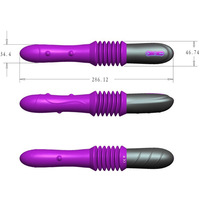 Automatische weibliche Masturbation Stretching Massage gerät G-Punkt Sexspielzeug für Frauen Sex Machine Dildo Vibrator