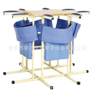 Estructura de Soporte Vertical Ajustable para 4 Personas, Equipo de Rehabilitación de Extremidades Inferiores para Centros de Rehabilitación y Soporte Postquirúrgico - Product Image 1