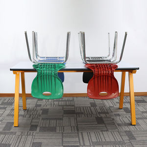 एर्गोनोमिक चेयर स्कूल और होम ऑफिस फर्नीचर 12-24 इंच प्राथमिक छात्र कुर्सी अस्पताल के लिए आरामदायक बैक डिजाइन पीपी सीट - Product Image 6