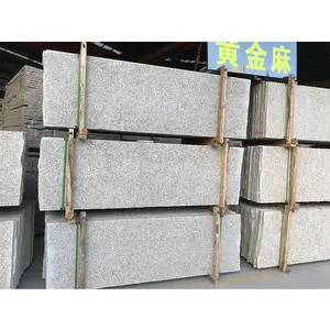 Đá tự nhiên G602 Granite cầu thang flamed bề mặt mè grey Granite gạch cho sàn