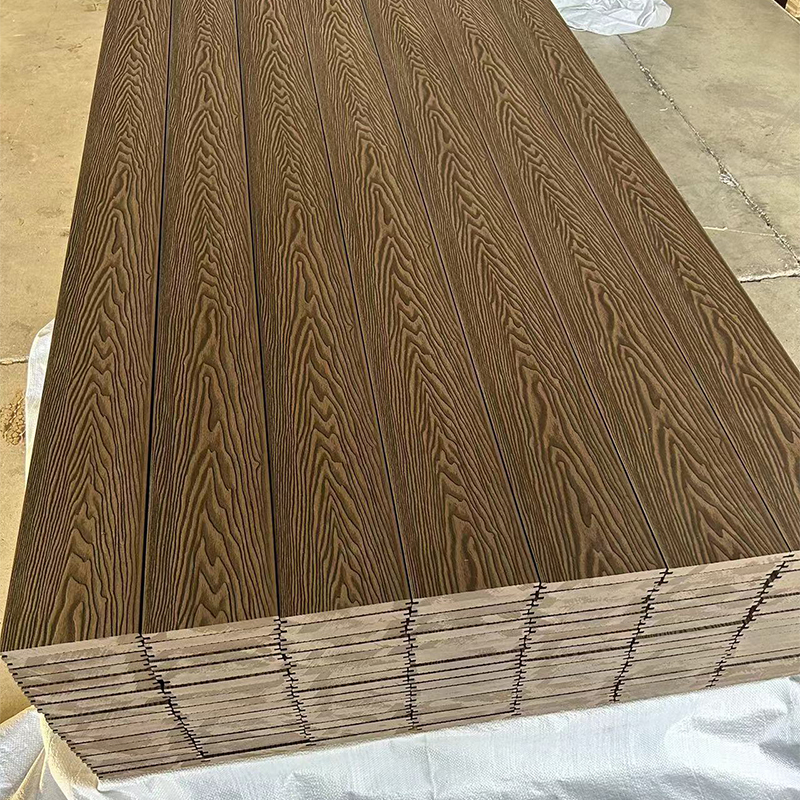 WPC Decking Outdoor Terrace Flooring Solid