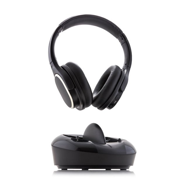 Christmas Gift 2.4G Wireless Over-Ear Headphones for TV with LED Indicator Noise Cancellation & 15 Hours Playtime