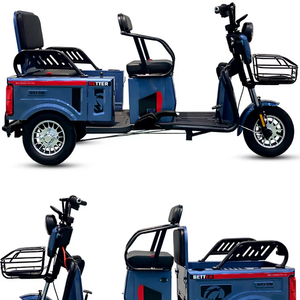 Mototaxi Eléctrico de 3 Ruedas y 48V con Asiento Abierto para 2 Pasajeros - Triciclo Económico - Product Image 1