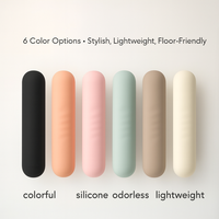 Haltères en silicone réglables écologiques personnalisés pour Pilates, Yoga, Fitness à domicile, avec logo, poignée souple pour un entraînement complet