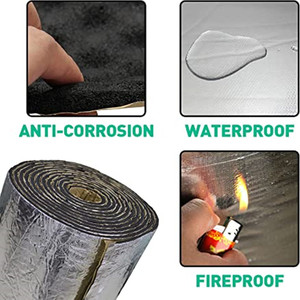 Xe Hơi Xe tải tường lửa nhiệt cách âm Mat len xe nhiệt âm thanh cách nhiệt bọt pad - Product Image 4